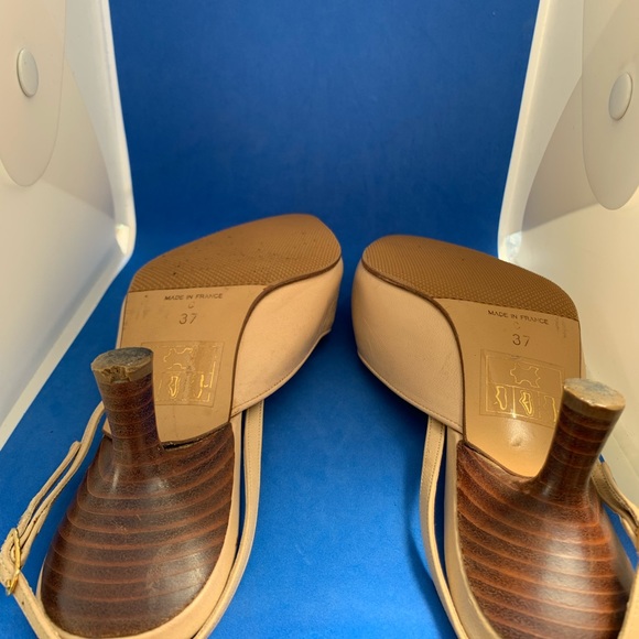 Chanel Leather mules red patent leather tip sling back - Picture 6 of 13